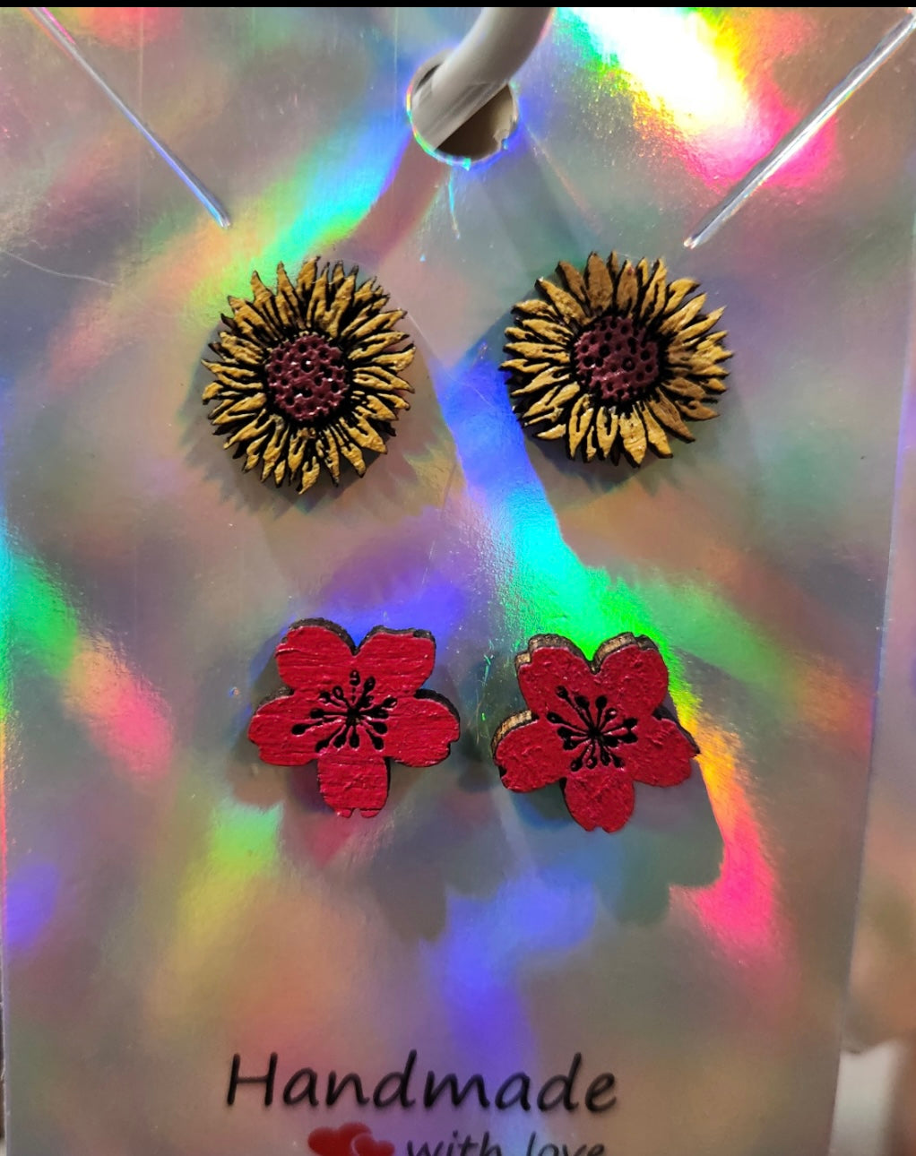 Flower Stud Earrings